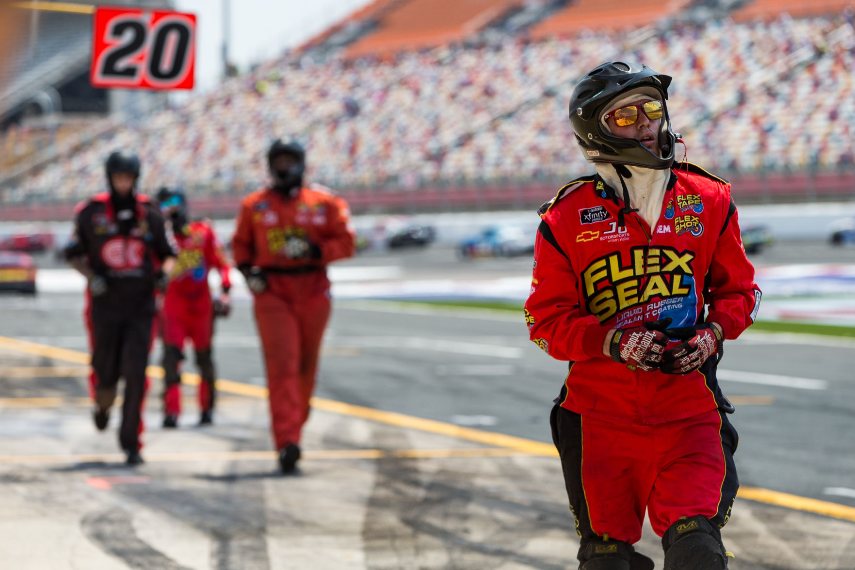 NASCAR's Xfinity Series 38th Annual Alsco 300 action on Saturday at Charlotte Motor Speedway.